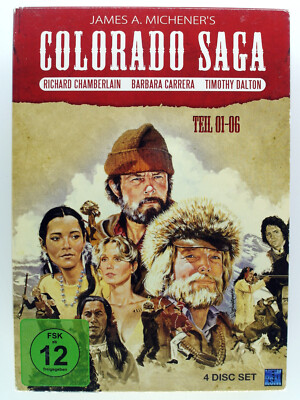 Colorado Saga - 1-6 - James A. Michener, Centennial, Richard Chamberlain, Conrad