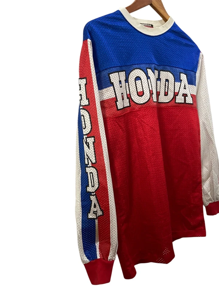 Rare Vintage 80s Honda Team International Jersey Motocross Racewear Jersey Vmx - Изображение 4 из 4