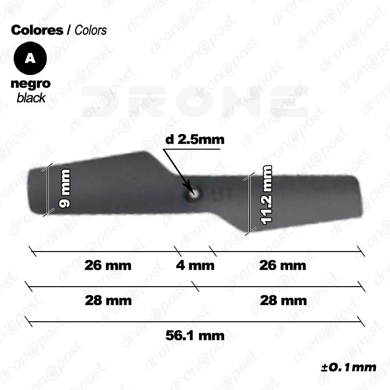 Propeller JJRC H37 MINI Baby Elfie klappbar Propellerblatt Drone Propeller RC... - Bild 2 von 4