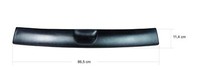 OmniPower® Ladekantenschutz Schwarz FüR Renault Twingo II SchräGheck Typ: 2007-2