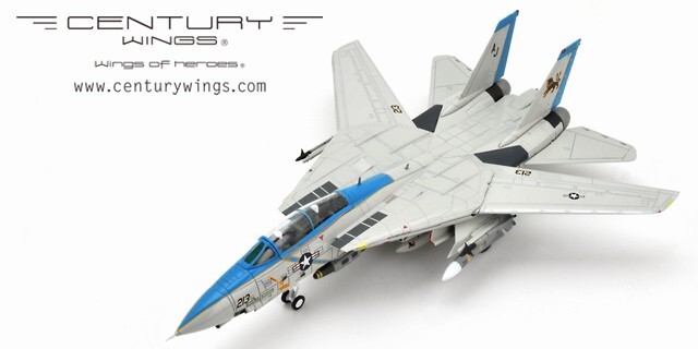 Century Wings 1/72 CW001617 F-14D Tomcat USN VF-213 Blacklions USS