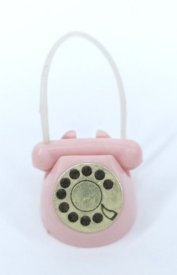 Pink Barbie Fashion Doll Phone Clone Vintage Hong Kong 1970s