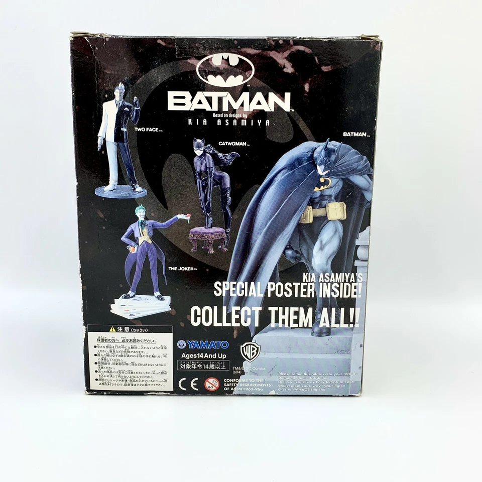 DC Comics Batman Kia Asamiya Wave 1 Yamato Toys TWO FACE 6" Action Figure NEW - image 4 of 4