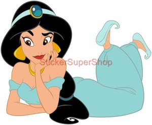 Disney Princess Jasmine Aladdin Decal Removable Wall Sticker Home Decor Art Kids Ebay