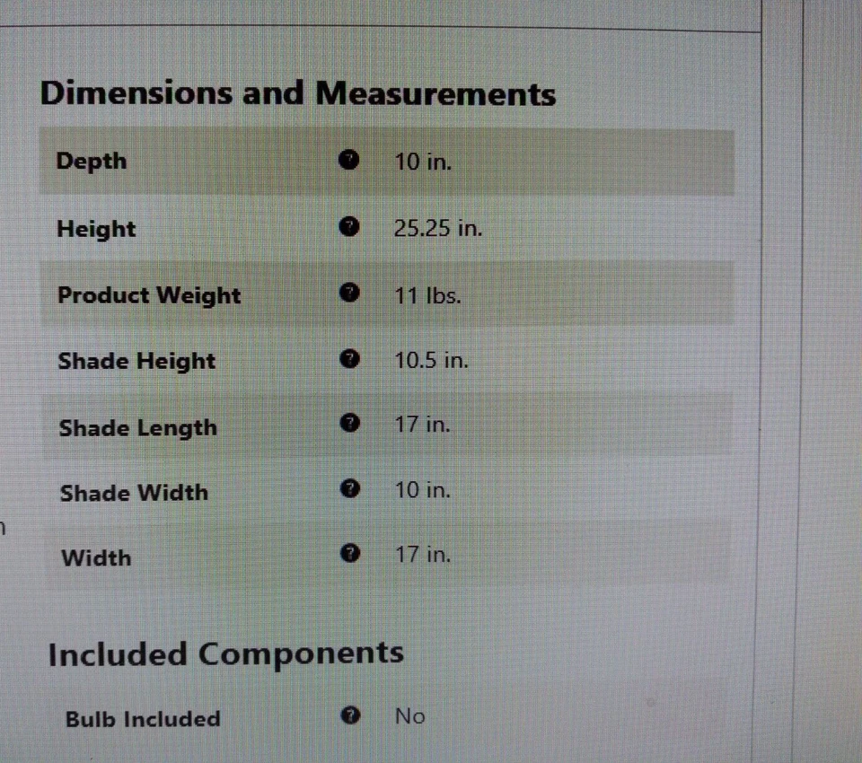 LÁMPARA DE MESA CERÁMICA MÁXIMA 25" 30038 Colección Melizzano GRIS MARFIL EXCELENTE Foto 3 de 4