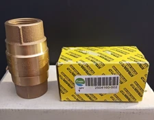 Strataflo/ Evac  1 Inch No 300 Check Valve with Rubber Poppet NEW