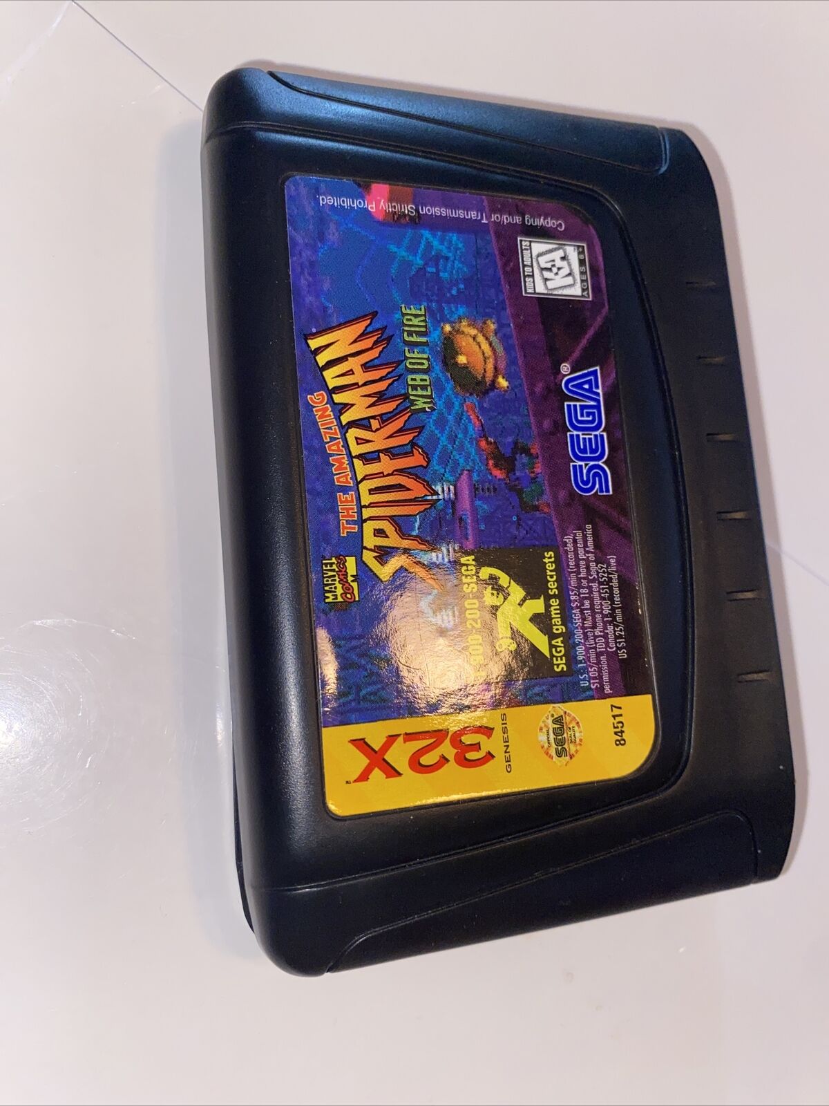 Download The Amazing Spider-Man: Web of Fire (SEGA 32X) - My Abandonware