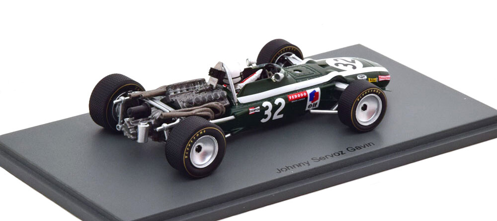 SPARK Cooper T86B N°7 3ème GP Monaco F1 1968 Lucien Bianchi