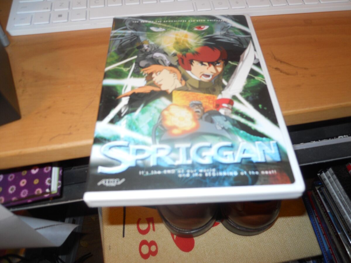 SPRIGGAN DVDCOMES WITH INSERT FREE SHIPPING 702727021527