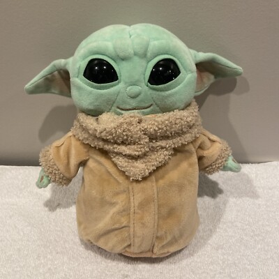 Star Wars Mandalorian The Child 11'' Plush Baby Yoda Grogu Doll Mattel 2020