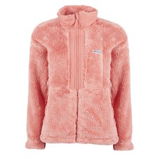 Columbia Womens Boundless Discovery Sherpa Full Zip Faded Peach
