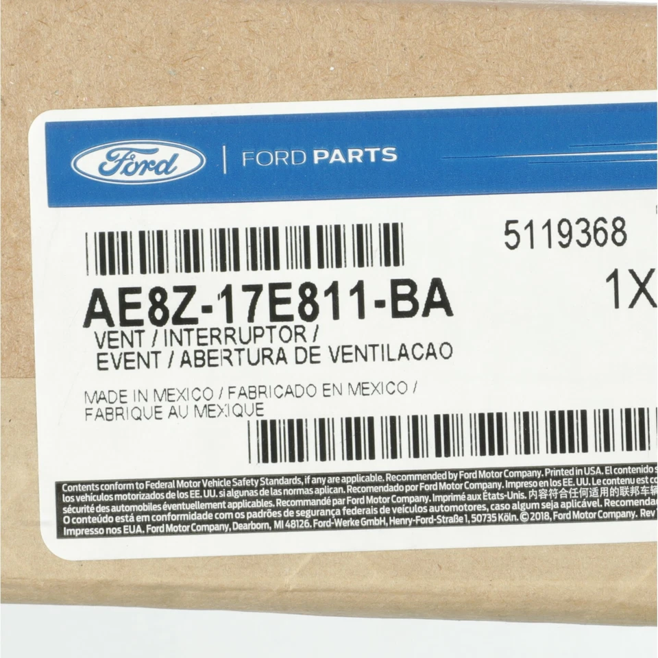 Cubierta antiniebla cromada lado del conductor izquierdo Ford Fiesta 2011-2013 OEM NUEVA Foto 3 de 3
