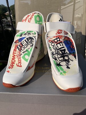 Vivienne Westwood Three Tongue Trainers size 36 90s Vivienne Westwood Three Tongue Trainers main image 2