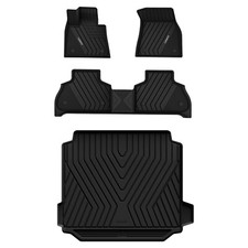 Floor Mats & Cargo Mat for BMW X5 2019-2026 5 Seats Waterproof Anti-slip Black