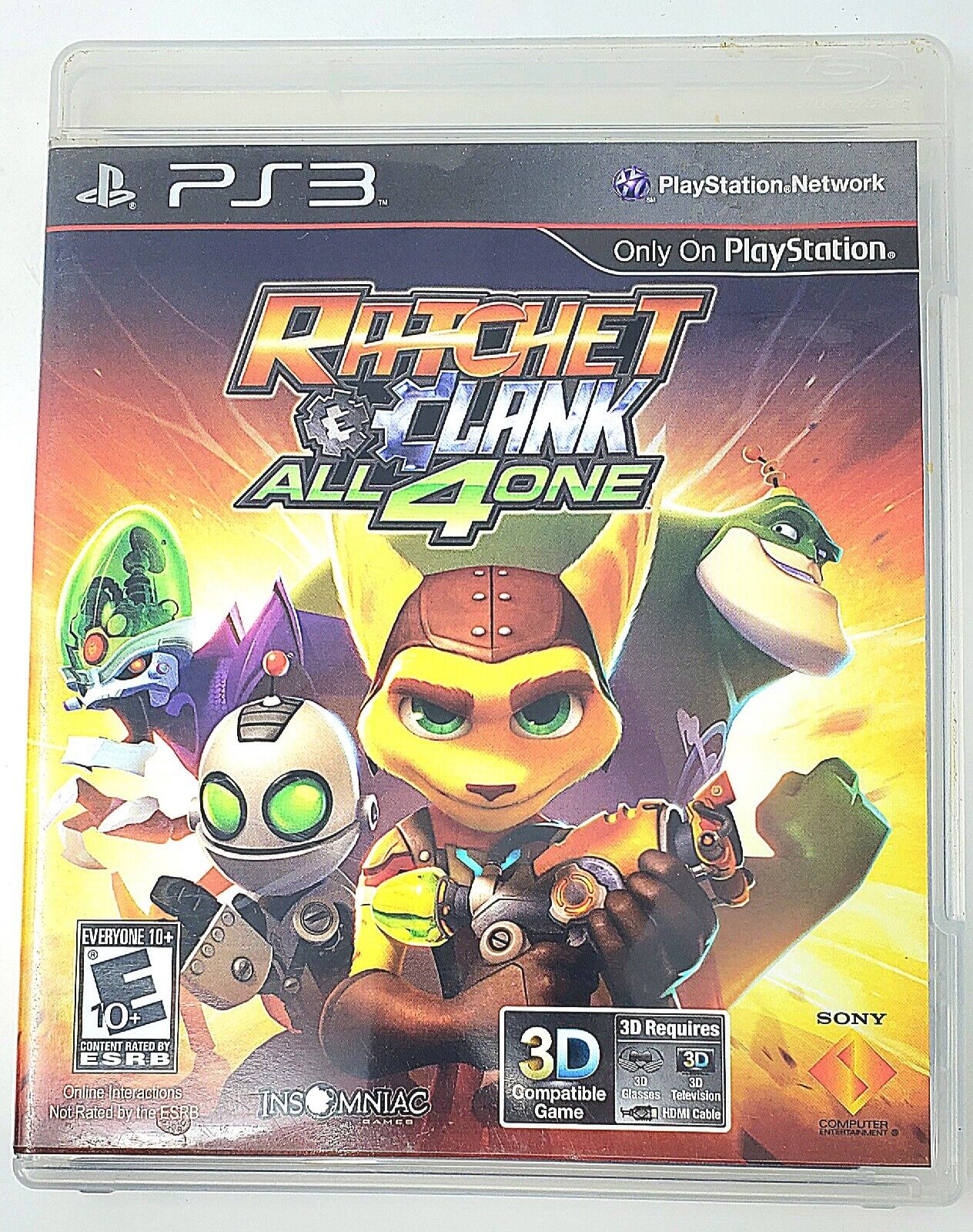 Sony PlayStation 98175 Ratchet & Clank: All 4 One PS3