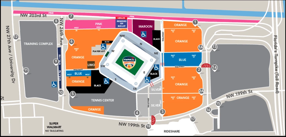 Orange Bowl 2023: datas, ingressos e informações sobre estacionamento