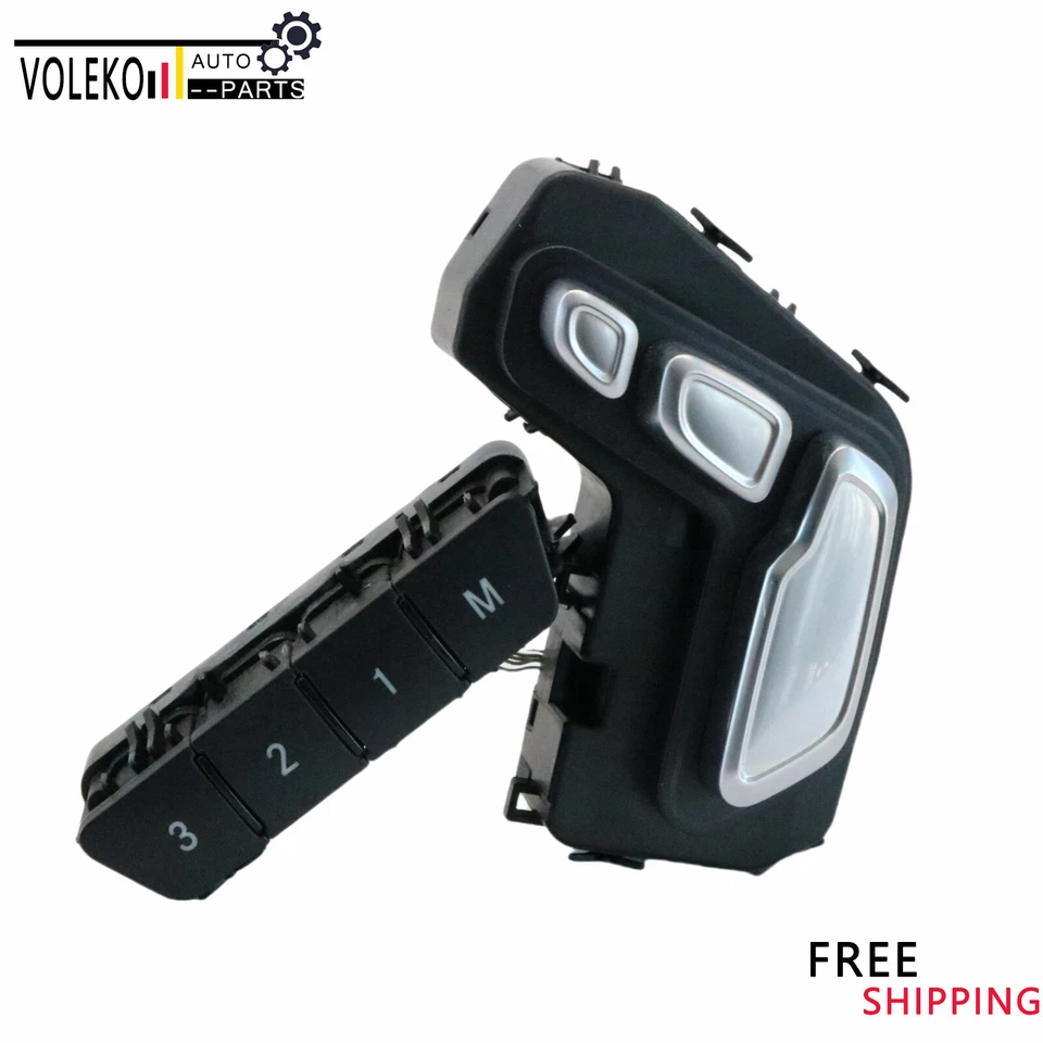 Interruptor de control del asiento delantero derecho para Mercedes-Benz E250 Bluetec 2014-2016 Foto 2 de 4