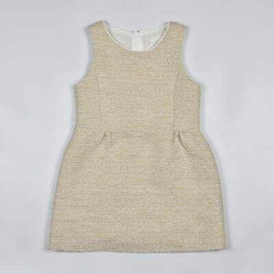 white christmas dresses Girls: The Sady Cream Tweed Dress – Shop the Mint