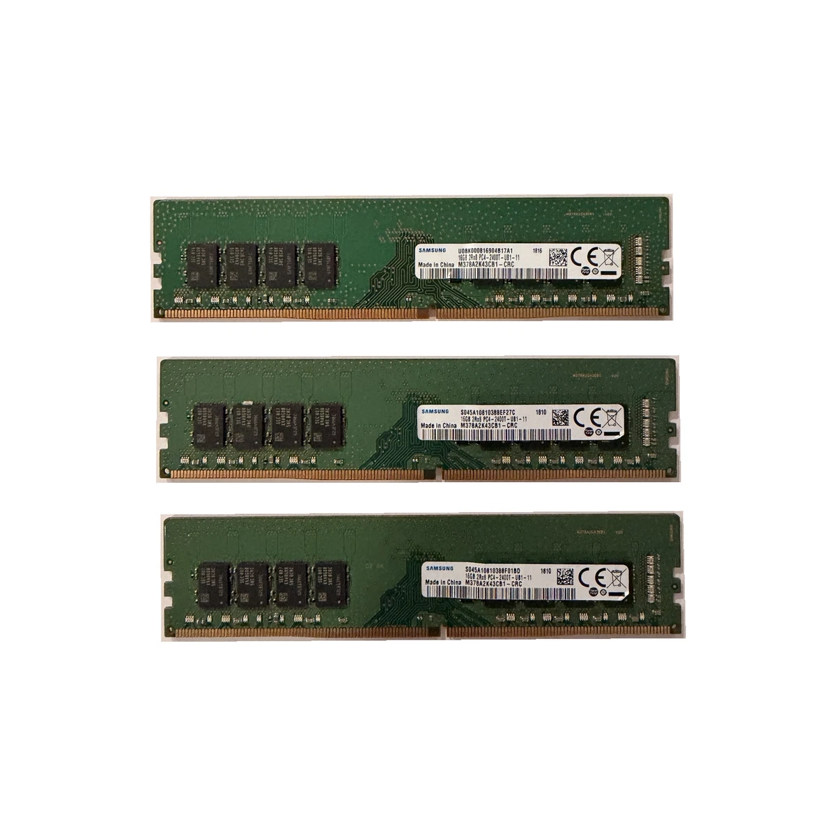 25+ Samsung DDR4 SDRAM 16 GB Total Capacity Memory (RAM) for sale
