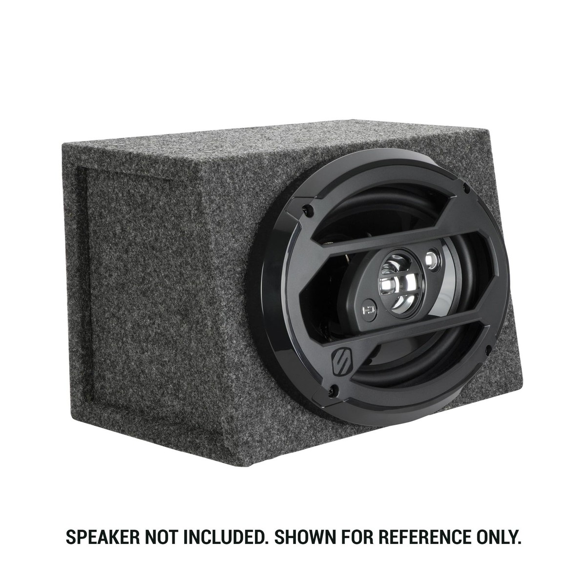 Scosche SE69KT 6x9 Single Car Speaker Enclosure with Gray 6&quot