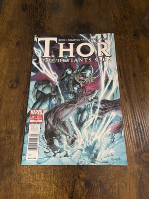 Thor The Deviants Saga #3 (8.5 VF+) Newsstand Variant - 2012