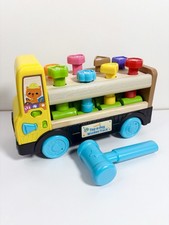 LeapFrog Truck Tap-a-Peg Complete with Hammer Lights Sounds Works Vtec 2024