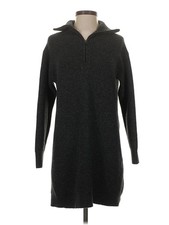Uniqlo Women Gray Casual Dress XS