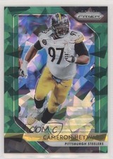 2018 Panini Prizm Green Crystals Prizm 34/75 Cameron Heyward #35 05nn