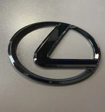 Gloss Black Emblem Badge Logo Fits 2014-20 Lexus IS250 IS350 IS300 IS200T GS350