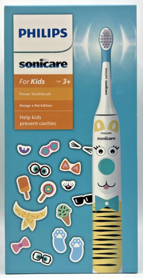 Philips Sonicare For Kids HX3601/01 Zahnbürste Design Pet Timer Akku 3+ Neu OVP