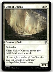 Wall of Omens (90/392) Uncommon Commander: Murders at Karlov Manor