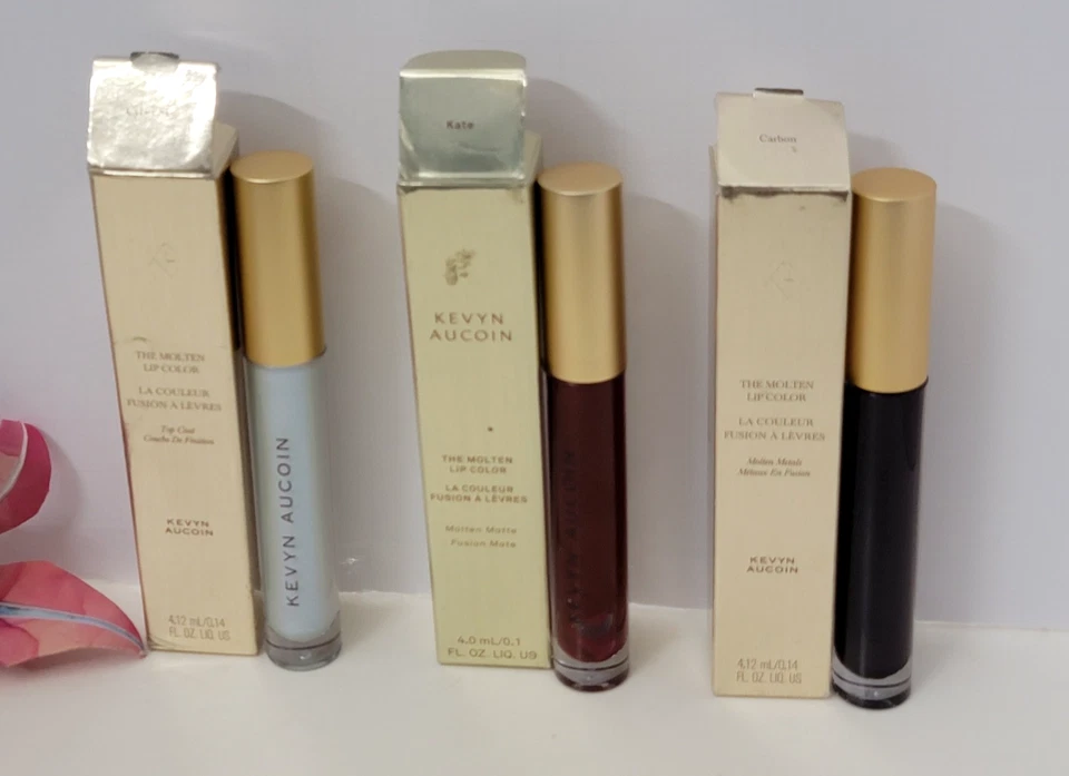 KEVYN AUCOIN РАСПЛАВЛЕННАЯ ГУБА ЦВЕТ 0,1 жидкой унции новый в коробке выбрать цвет - Изображение 2 из 4