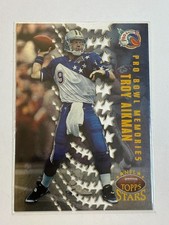 🏈 1997 Topps Stars Football Pro Bowl Memories Insert Card #PBM10 Troy AIKMAN 🏈