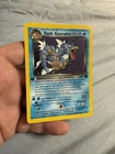 Dark Gyarados 8/82 Pokémon Team Rocket Holo 1st Edition