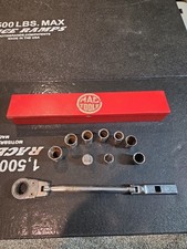 MAC Tools USA 10pc VRF Front End Alignment Ratchet Pass Through Thru Socket Set