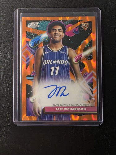 2025 Topps Cosmic Chrome Jase Richardson Base (RAW)