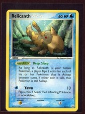 Relicanth Non-Holo Rare 2004 Pokemon Card 24/101 EX Hidden Legends Set NM/M on eBay