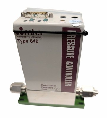 MKS TYPE 630 PRESSURE CONTROLLER, 100 Torr  ,Model#  640A12TW1VA2V.Open Box