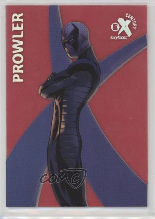 2017 Fleer Ultra Marvel Spider-Man EX Century Then Red 21/21 Prowler #EX21 x5c