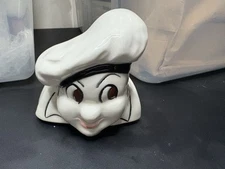 1970's Vintage Hand Painted Cheese/Cracker/Etc Serving Dish