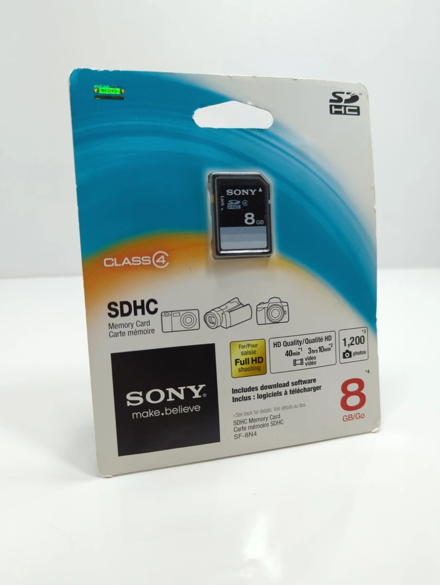 Sony 8GB SDHC Camera Memory Card for sale | eBay