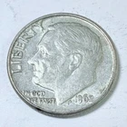1962 D Roosevelt Dime US 10 Cent 90% SILVER CIRCULATED COIN #5649