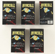2025 Invincible Season 1 Keepsake Premiere Blaster 8 Pack Box (5 Boxes Total)