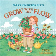 Mary Engelbreit's Grow with the Flow 2026 Mini Wall Calendar by Mary Engelbreit