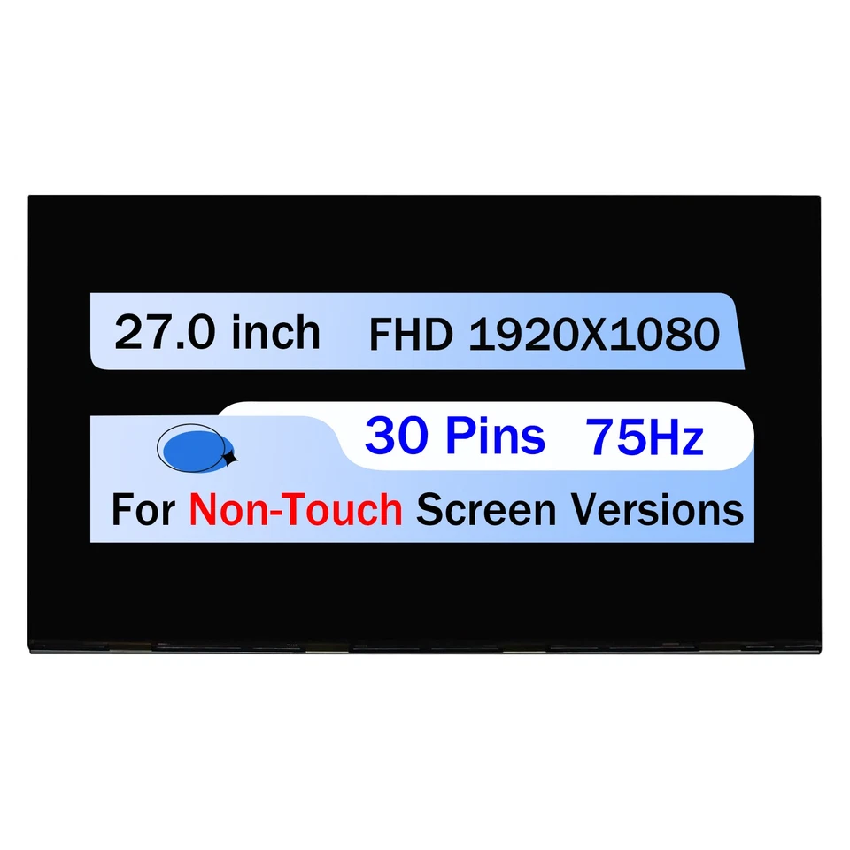 FHD M270HAN01.1 For HP 27" LED LCD Non-Touch Screen Display Panel 1920×1080 New - Bild 3 von 3