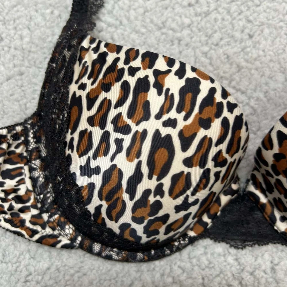 Sutiã Wonderbra 36B sutiã push up 7234 cetim e renda push-up underwire - Imagem 2 de 4