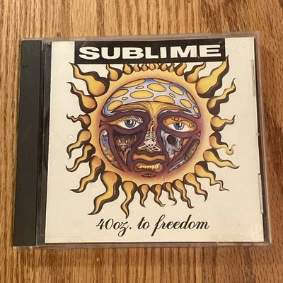 SUBLIME 40 Oz. To Freedom-Skunk Records CD Rare Original 1992 OOP HTF-GET OUT - Image 1 of 4
