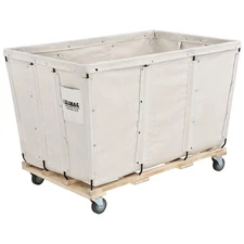 Global Industrial 24 Bushel Canvas Basket Bulk Truck Unassembled