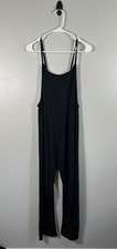 Aritzia Wilfred Free Jumpsuit Womens Small Black Sakura Boho Loungewear Casual