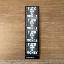Supreme F*** Money Mini Stickers Black, Brand New, 100% Authentic, FREE GIFT 